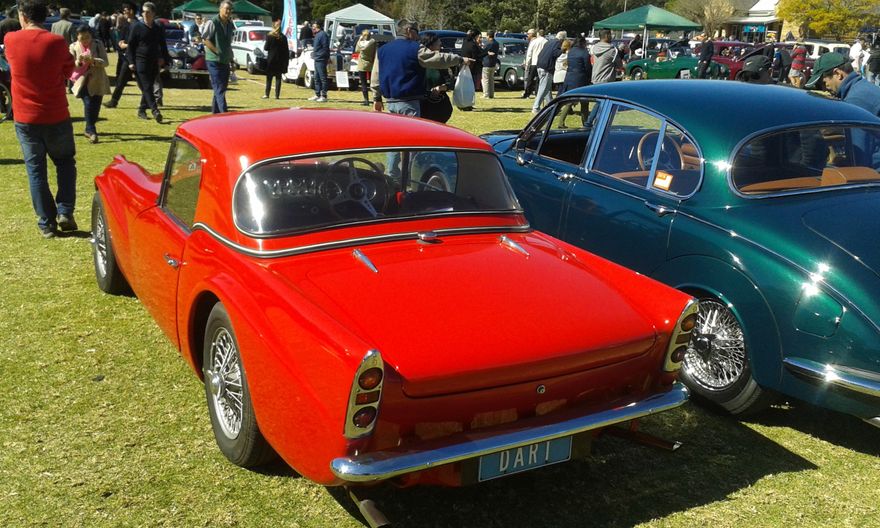 Daimlers at the All British Day, The Kings School, Parramatta